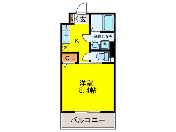 Lａ　ｋｒａｓｓｅ 平野本町の物件間取画像